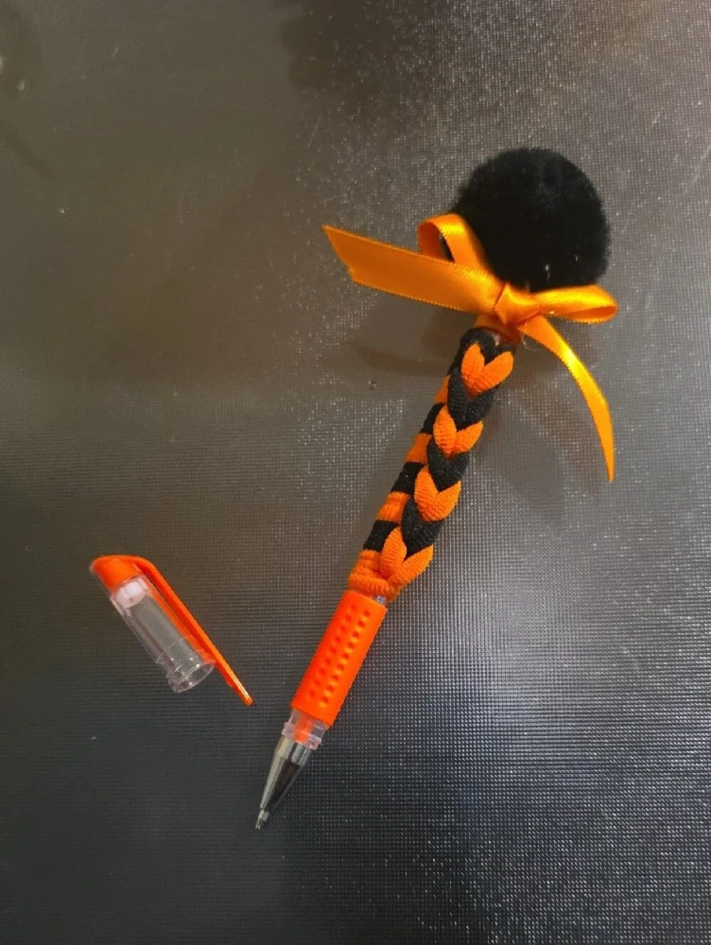 Handmade fun orange